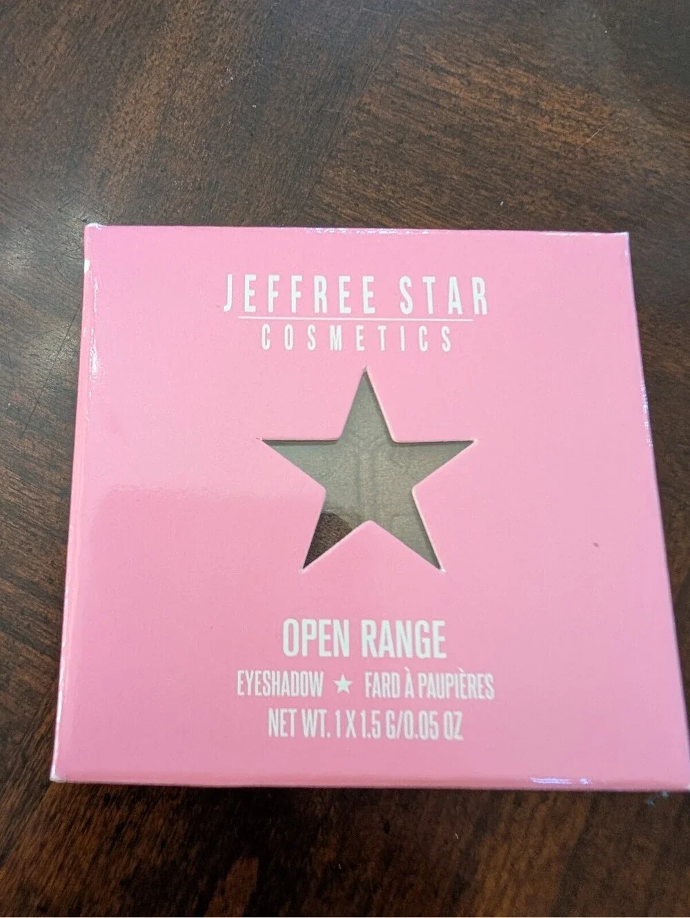 Jeffree Star Cosmetics Eyeshadow Open Range 0.05 oz NIB
